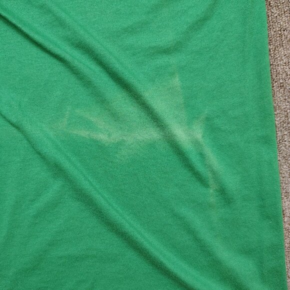 Jerzees Vibrant Green Tee with Pocket Design - Picture 6 of 11